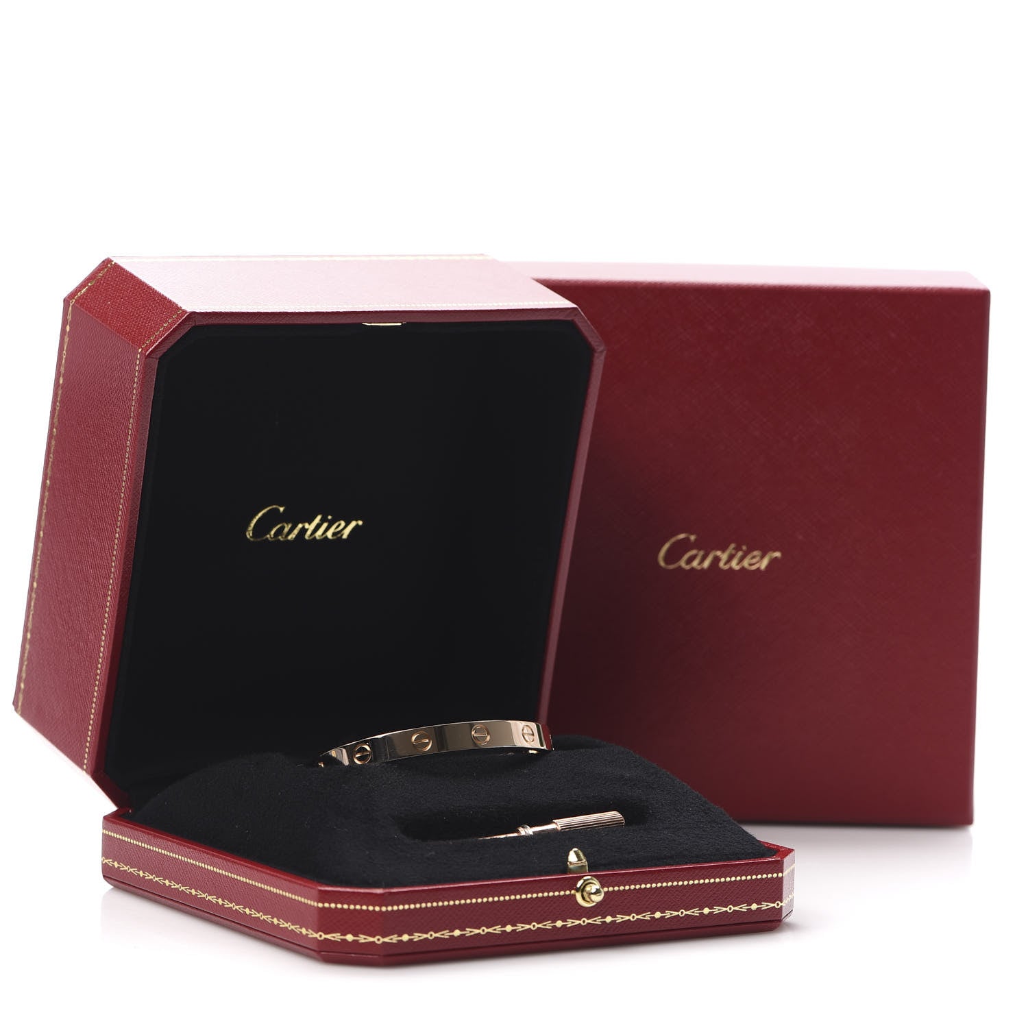 Cartier 18K Pink Gold LOVE Bracelet 16 7 of 7