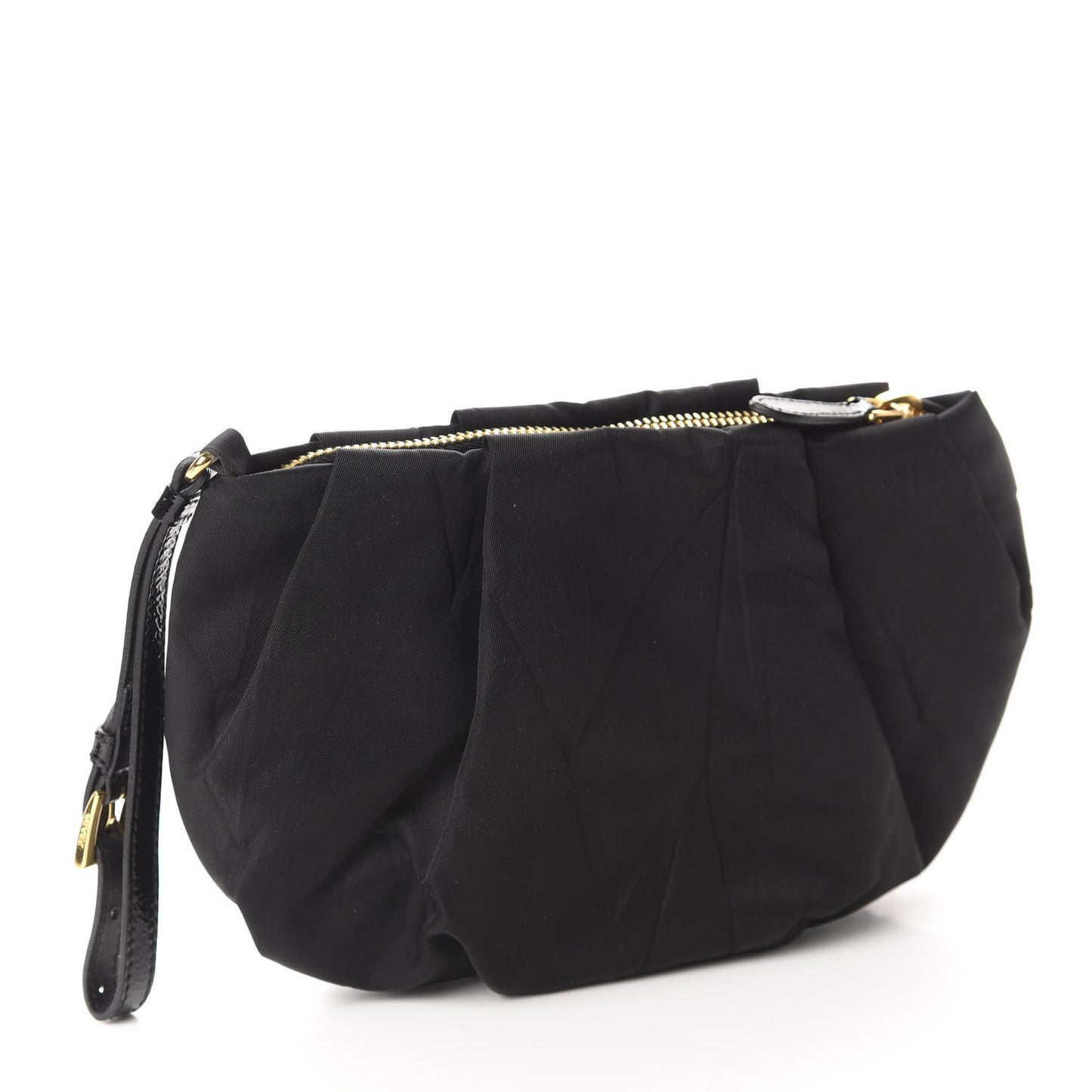Tessuto Nylon Wristlet Black