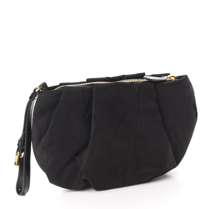 Prada Tessuto Nylon Wristlet Black 3 of 9