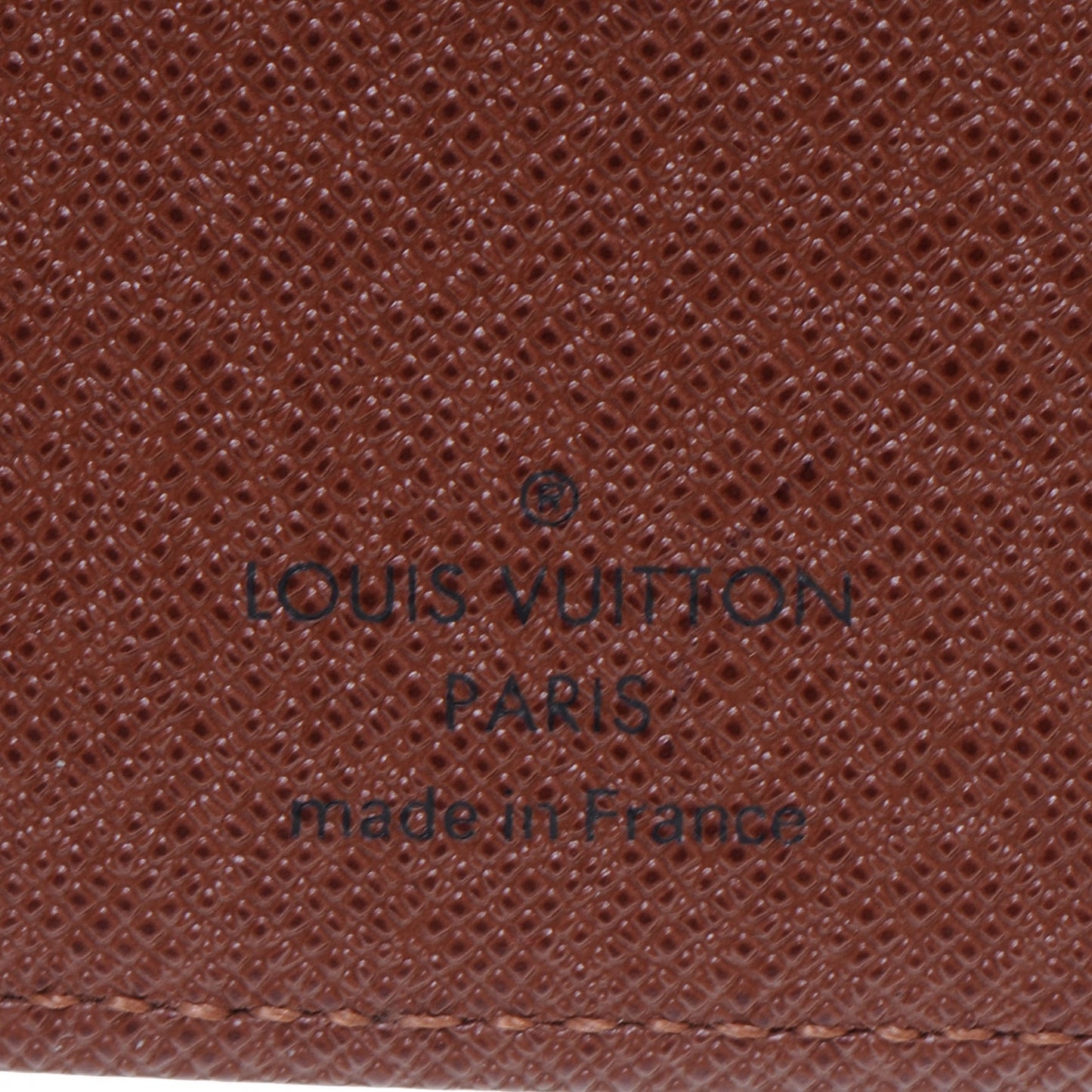 Monogram Checkbook Holder
