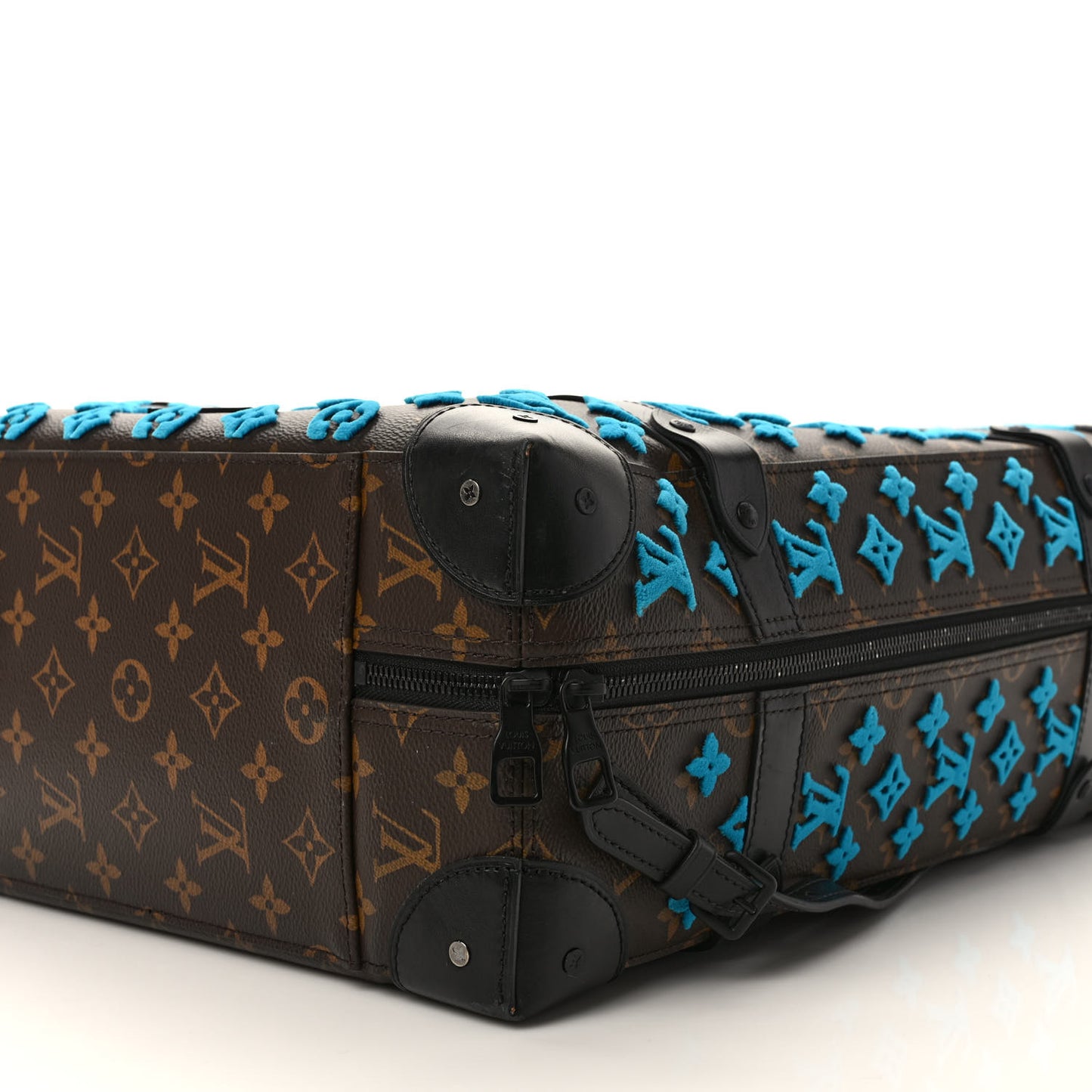 Monogram Tuffetage Soft Trunk Backpack PM Turquoise