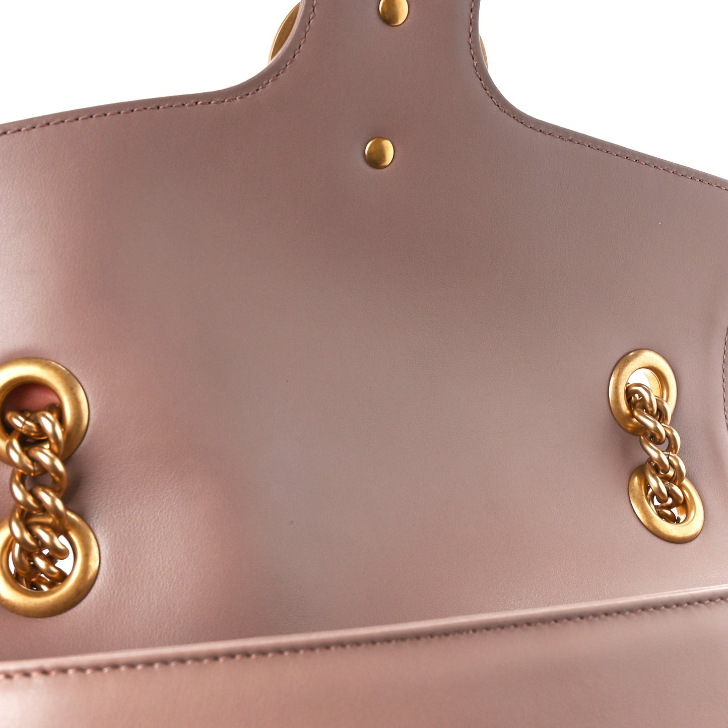 Calfskin Matelasse Small GG Marmont Shoulder Bag Porcelain Rose