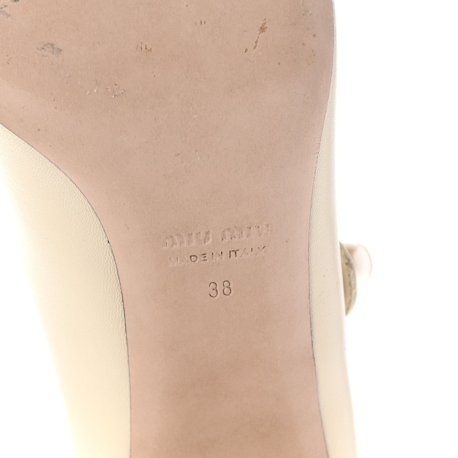Miu Miu Patent Colorblock May Jane Pumps 38 Black White 7 of 8