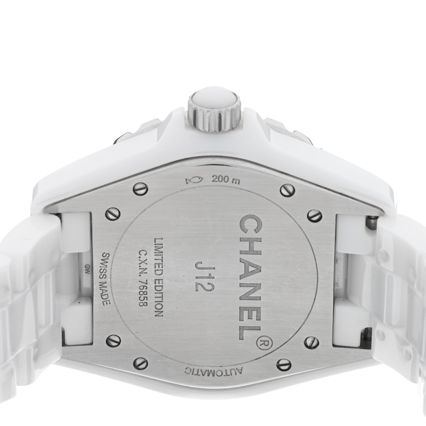 Stainless Steel Ceramic 38mm J12 Automatic Watch Blue