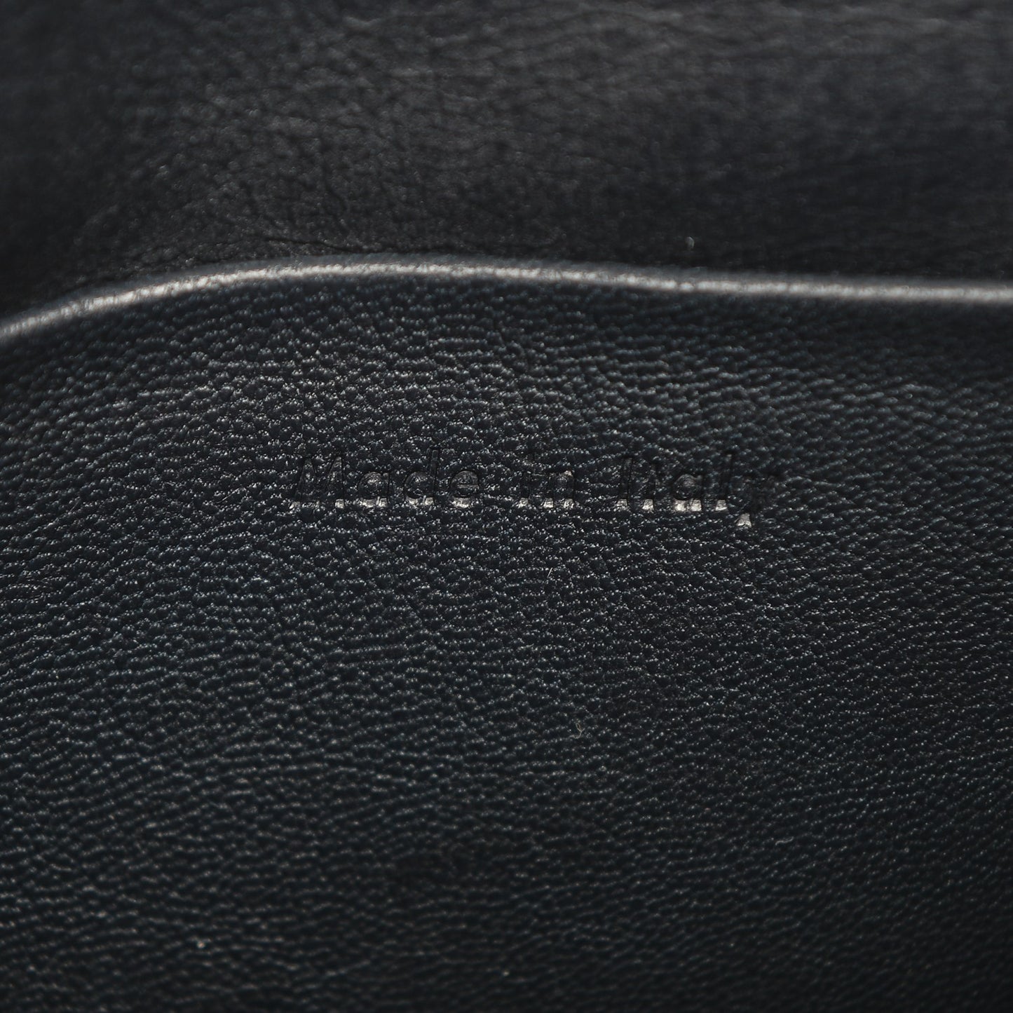 Smooth Calfskin Small Trotteur Navy Blue