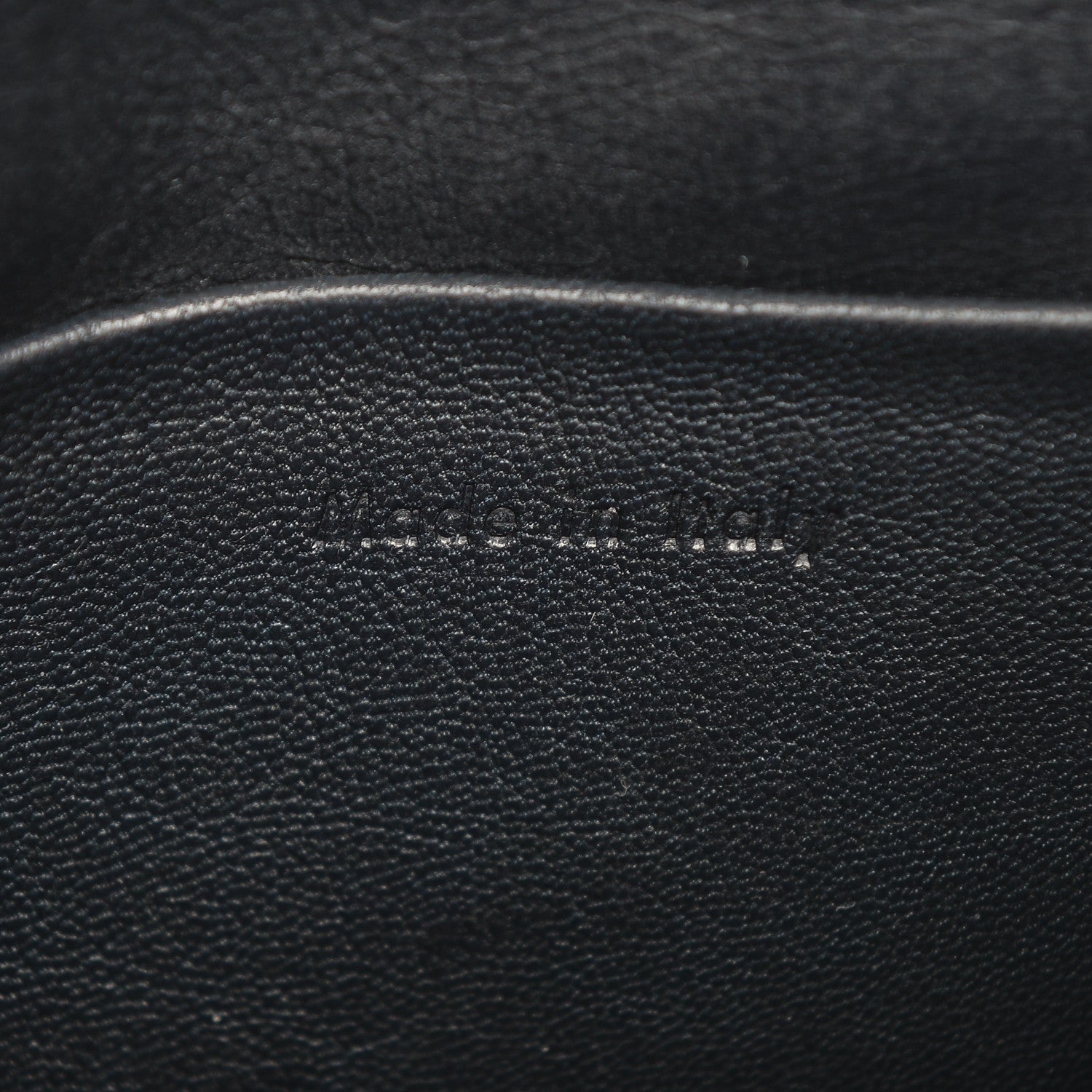 Celine Smooth Calfskin Small Trotteur Navy Blue 7 of 7