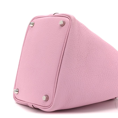 Hermes Taurillon Clemence Picotin Lock 18 PM Mauve Sylvestre 10 of 10