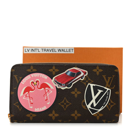 Louis Vuitton Monogram World Tour Zippy Wallet 9 of 9
