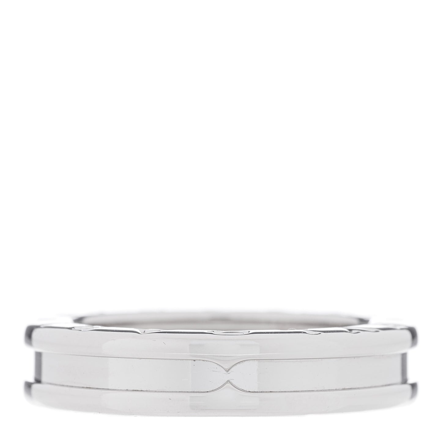 18K White Gold B.Zero1 One-Band Ring 52 6