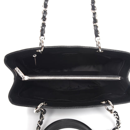 Chanel Caviar Quilted Grand Shopping Tote GST Black 5 of 12