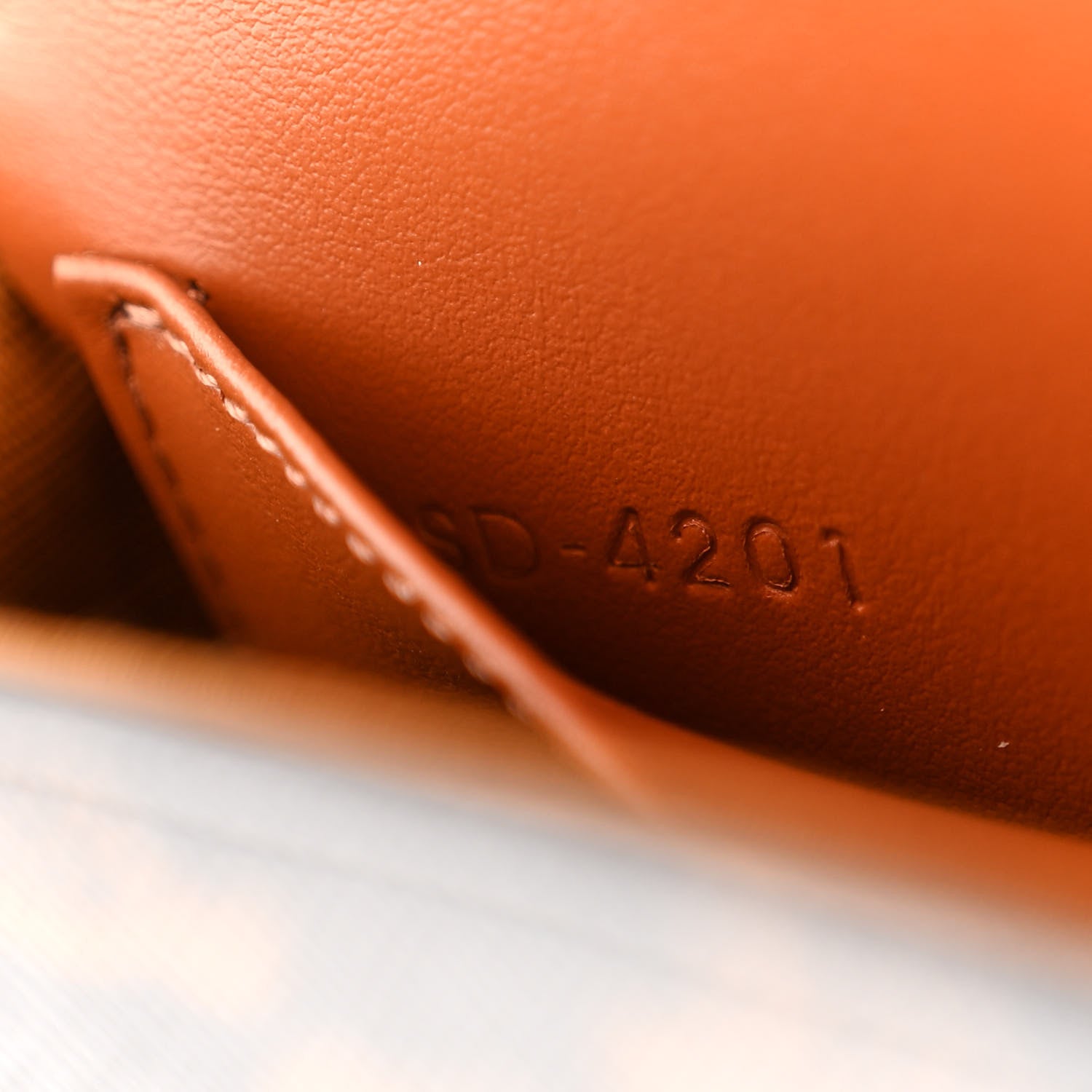 Celine Triomphe Canvas Calfskin Mini Claude Tan 7 of 11