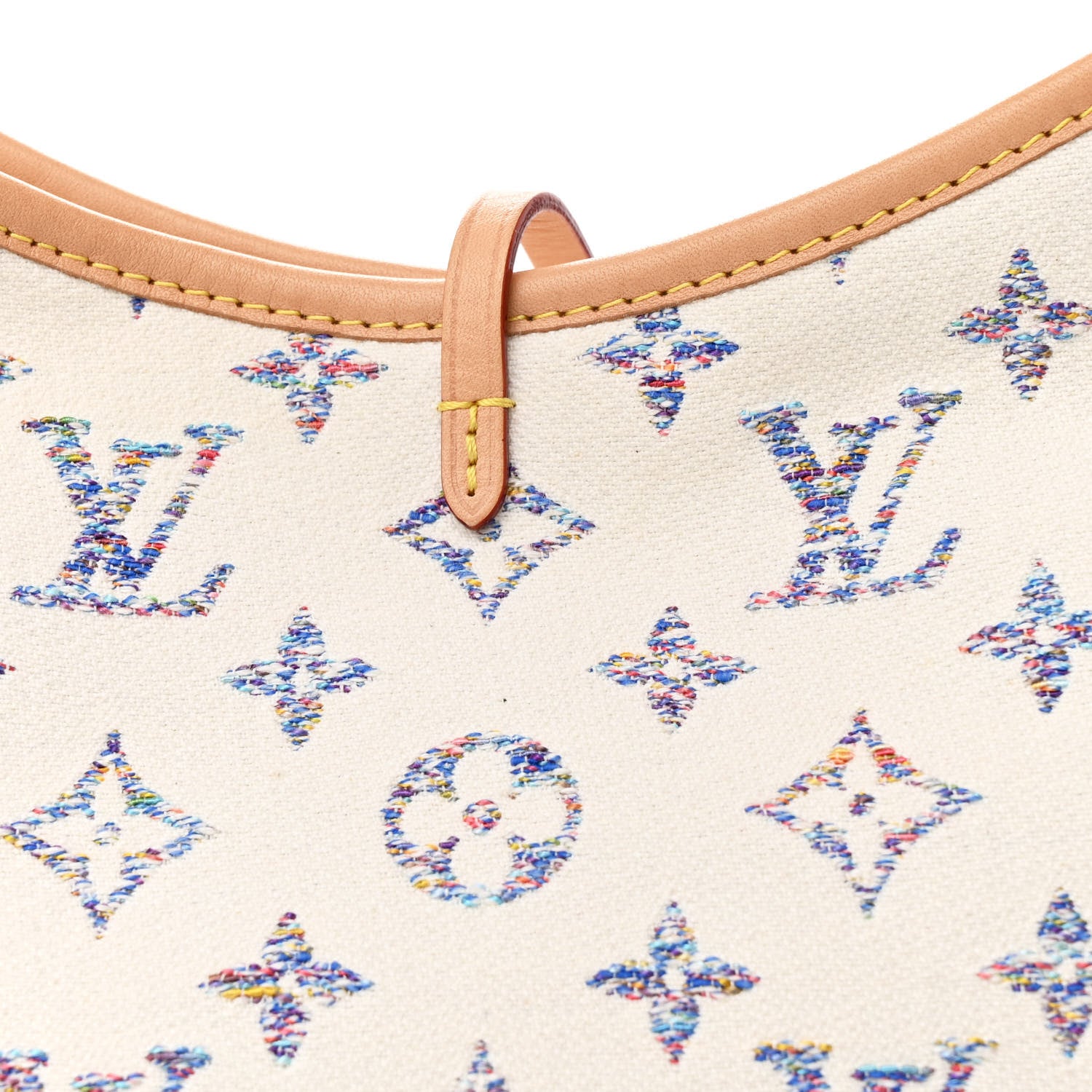 Louis Vuitton Monogram Jacquard CarryAll PM Multicolor Beige 10 of 16