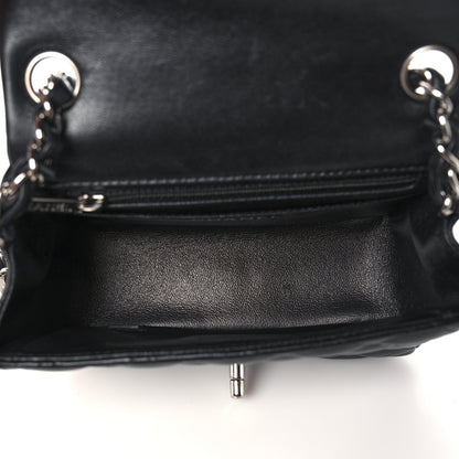 Chanel Lambskin Quilted Mini Square Flap Black 5 of 14