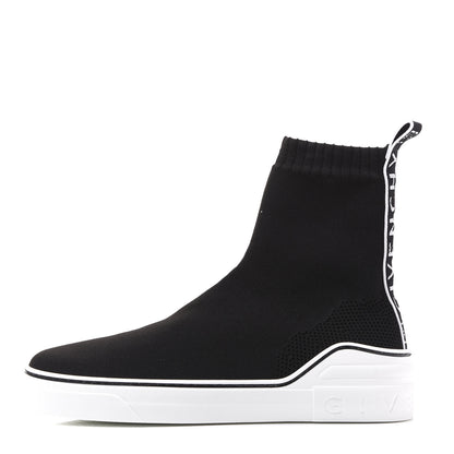 Givenchy Technical Canvas Knit Mens George V Sock Sneakers 42 Black 1 of 8