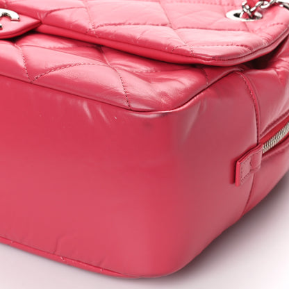 Chanel Aged Calfskin Quilted Small Express Bowling Bag Pink 9 of 9