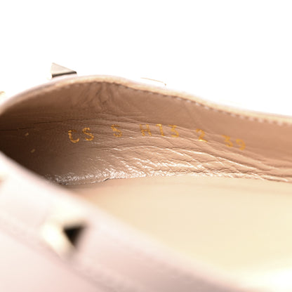 Valentino Garavani Nappa Rockstud Slingback Flats 39 Poudre 7 of 8
