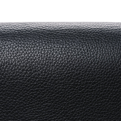 Burberry Grainy Calfskin Vintage Check Note Crossbody Bag Black 7 of 9