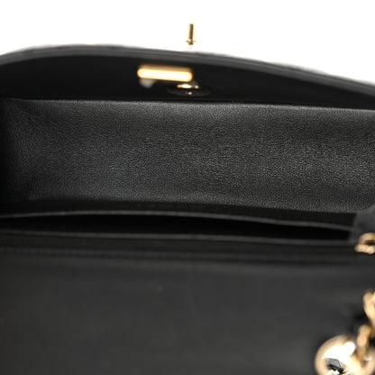 Chanel Lambskin Quilted Mini Rectangular Flap Black 5 of 13