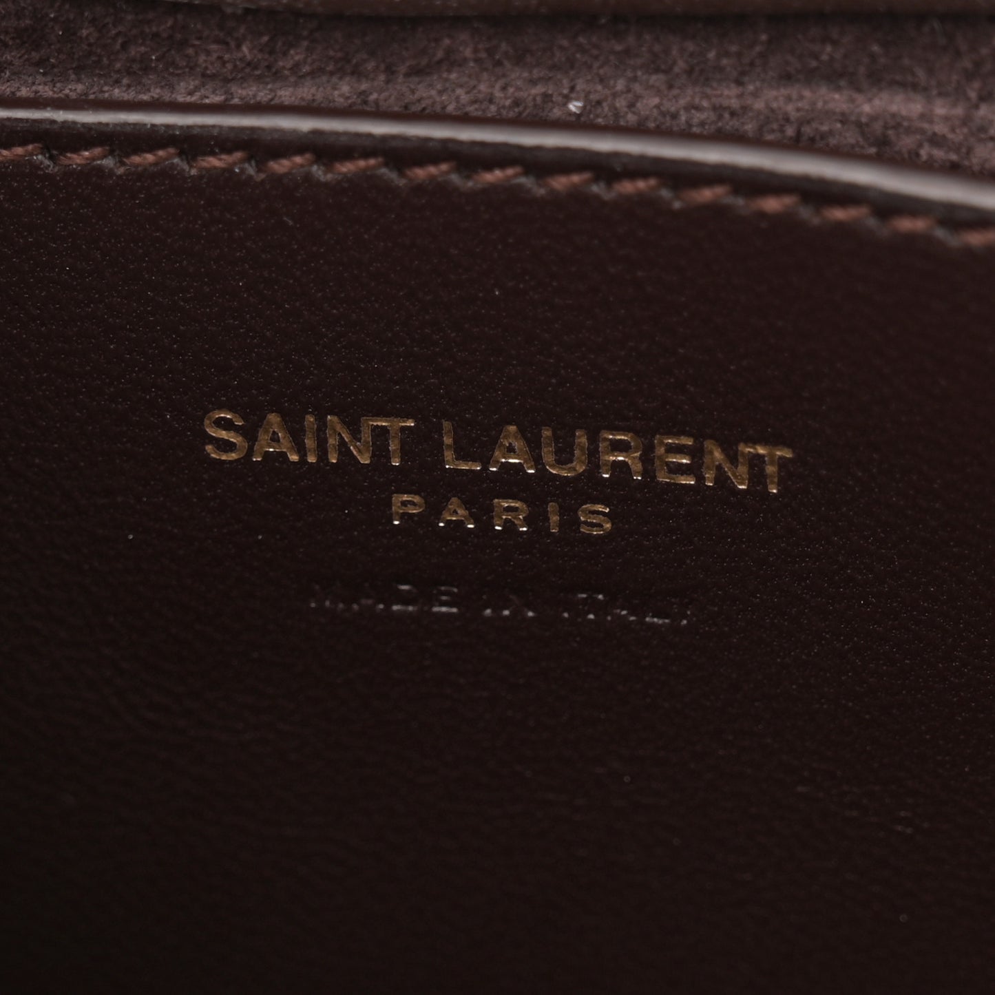 Patent Calfskin Le 5 A 7 Mini Hobo Spicy Chocolate