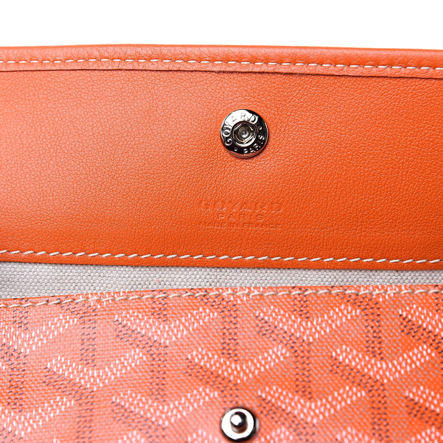 Goyard Goyardine Saint Louis GM Orange 6 of 12