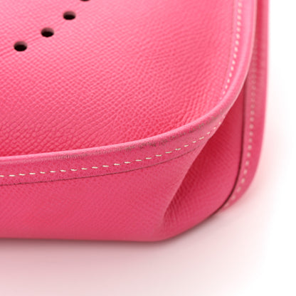 Hermes Epsom Evelyne PM Rose Tyrien 11 of 17