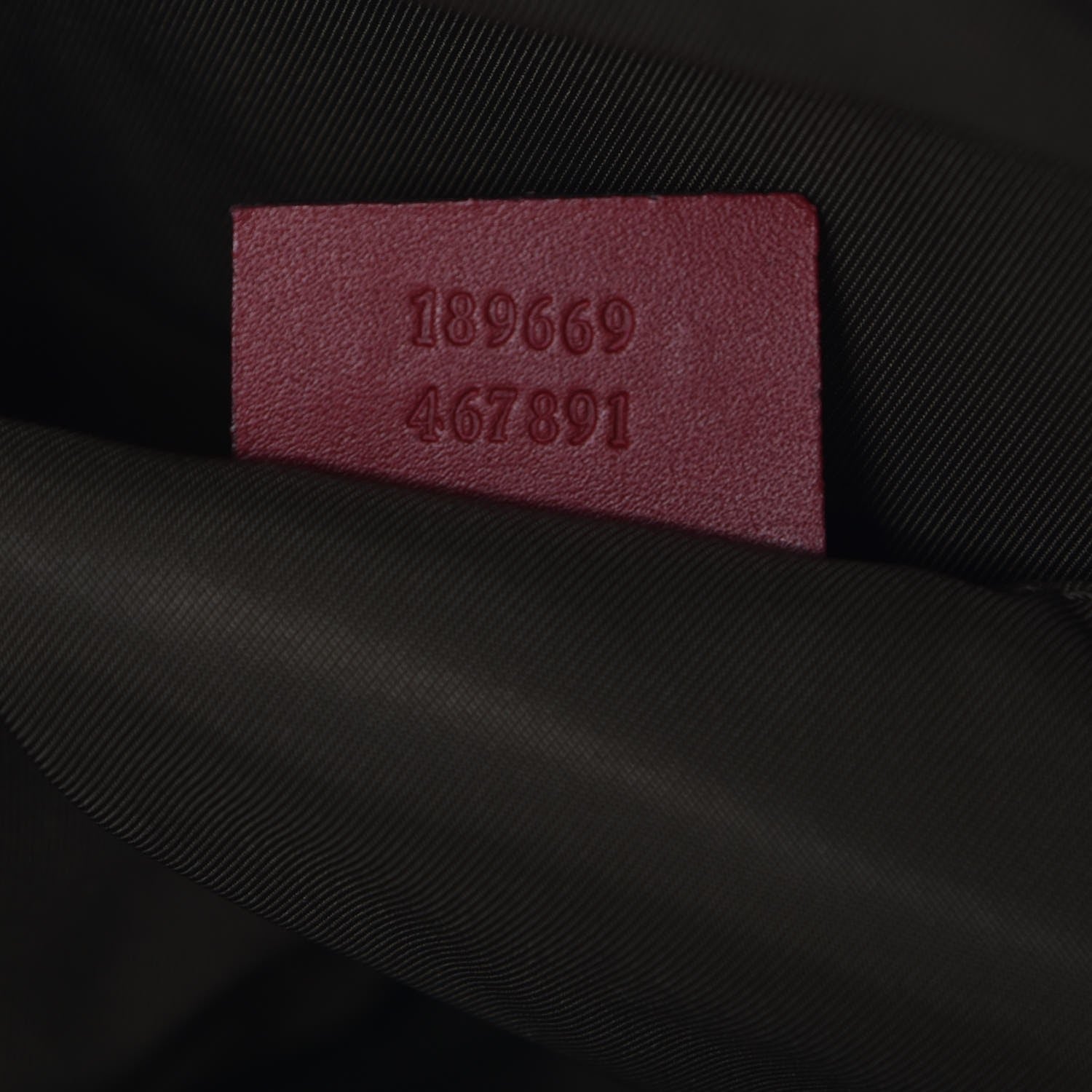 Gucci GG Monogram Medium Web Handle Vertical Tote Red 7 of 7