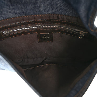 Fendi Denim Baguette Blue 5 of 11