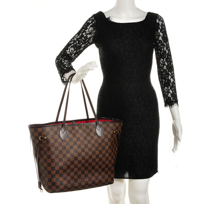 Louis Vuitton Damier Ebene Neverfull MM 2 of 7
