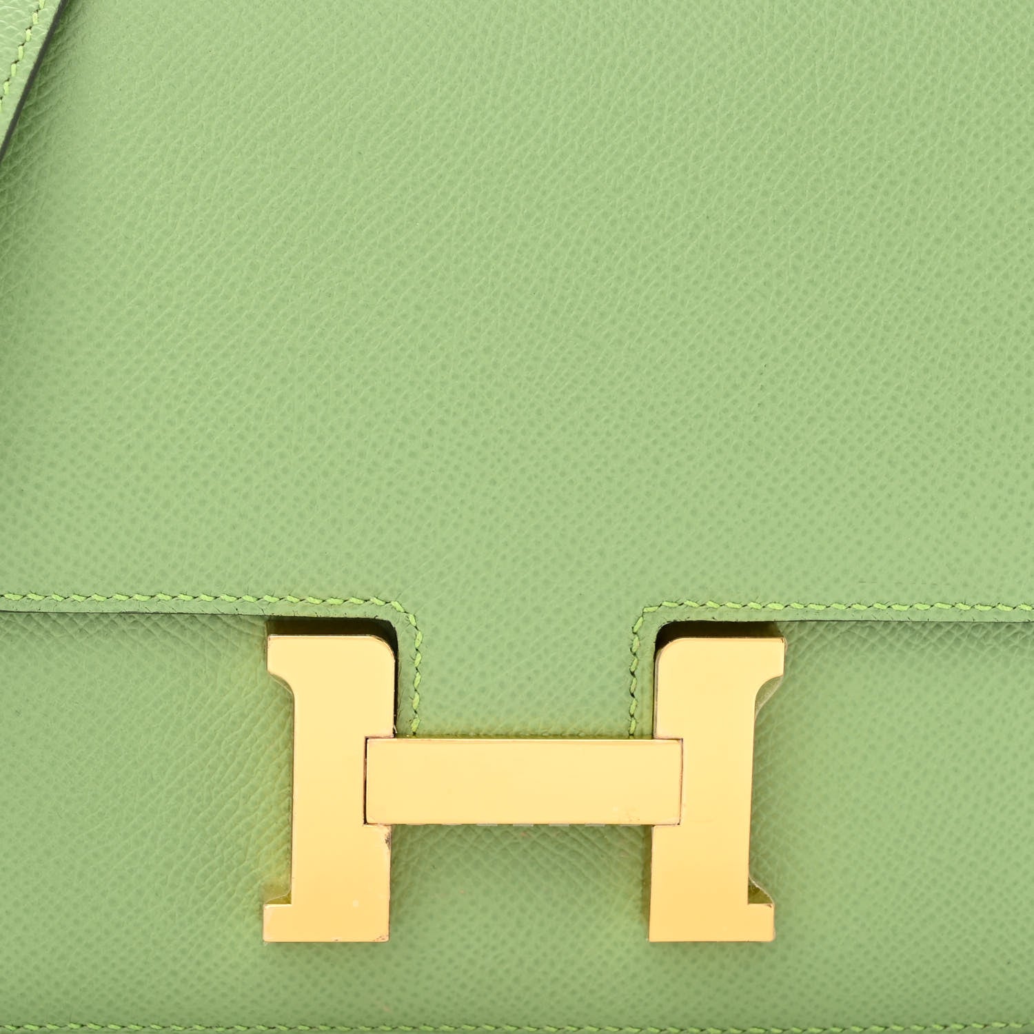 Hermes Epsom Constance 18 Vert Criquet 8 of 10