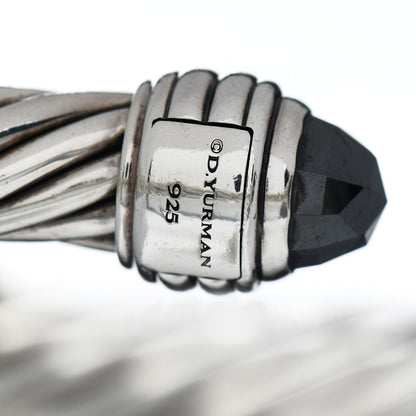 David Yurman Sterling Silver Hematine 10mm Cable Classics Bracelet 4 of 4