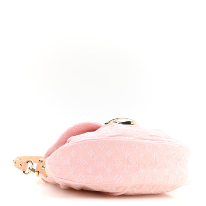 Louis Vuitton Monogram Denim Sunset Washed Pink 3 of 9