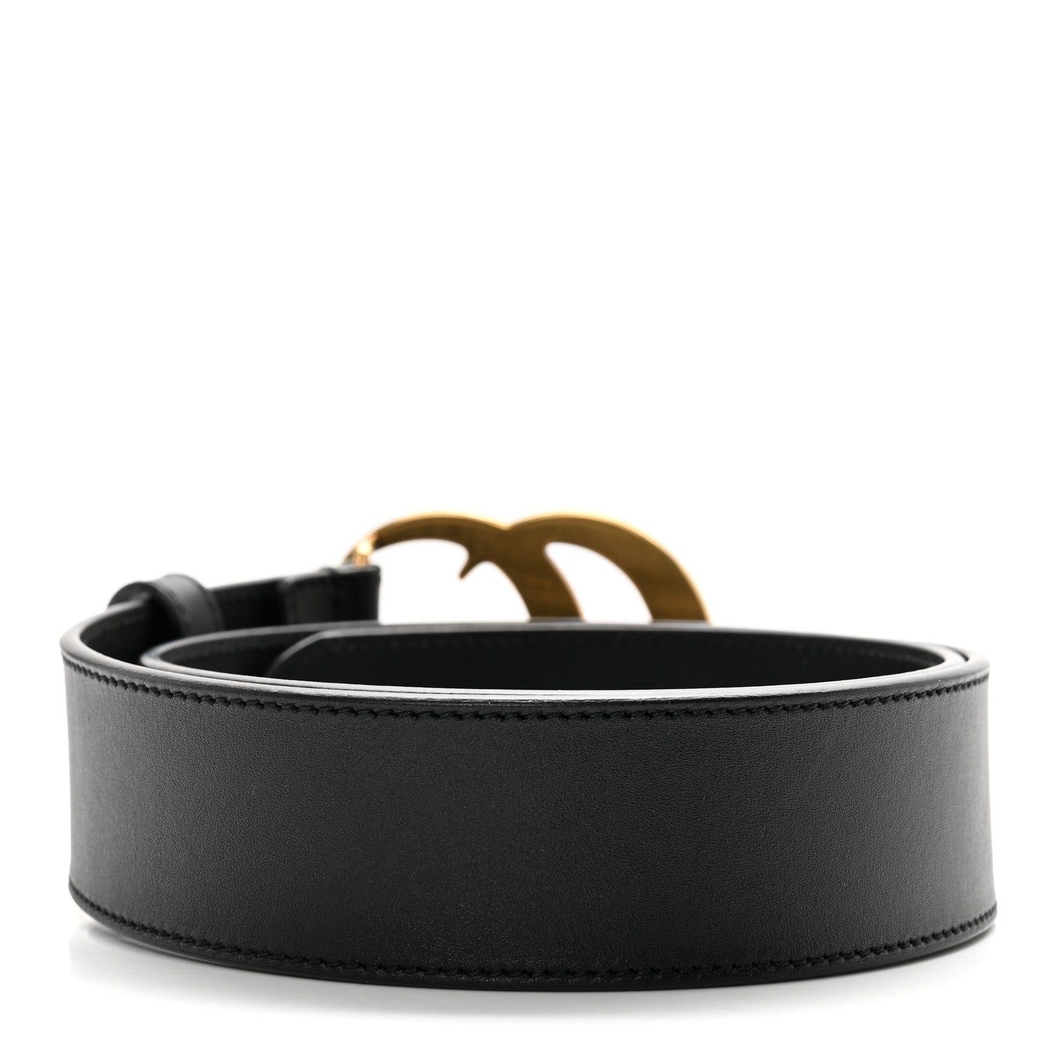 Gucci Calfskin Double G 40mm Belt 70 28 Black 2 of 5