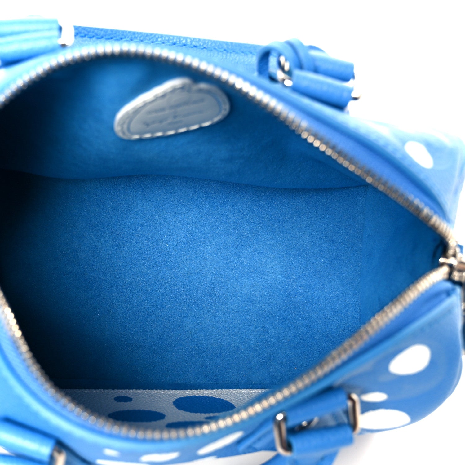 Louis Vuitton LV X YK Empreinte Speedy Bandouliere 20 Blue White 5 of 11