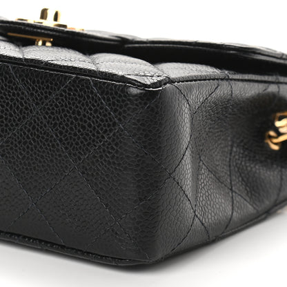 Chanel Caviar Quilted Mini Square Flap Black 8 of 8