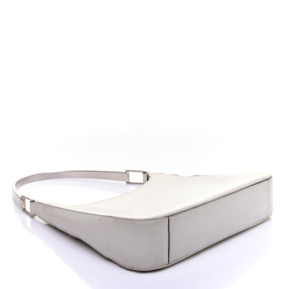Prada Spazzolato Top Handle White 4 of 12