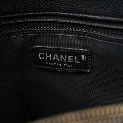 Chanel Caviar Quilted Grand Shopping Tote GST Black 6 of 15