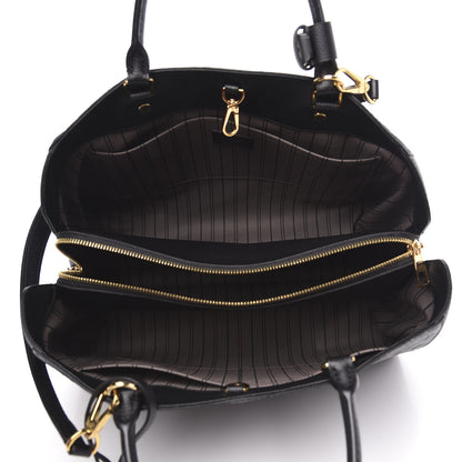 Louis Vuitton Empreinte Montaigne GM Black 5 of 9