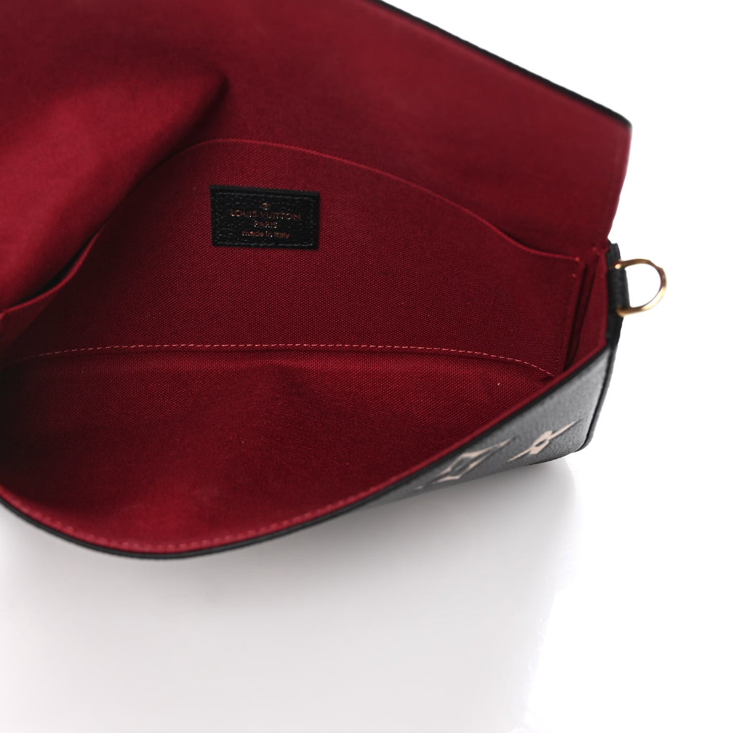 Empreinte Monogram Giant Felicie Pochette Black Beige