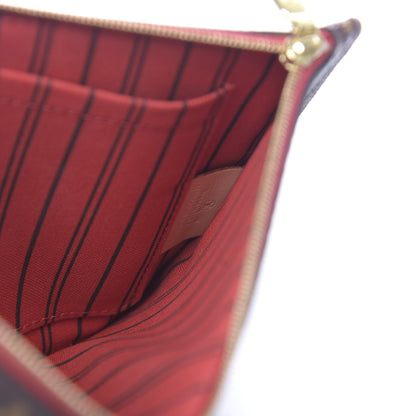 Louis Vuitton Monogram Neverfull MM GM Pochette Cherry 7 of 8