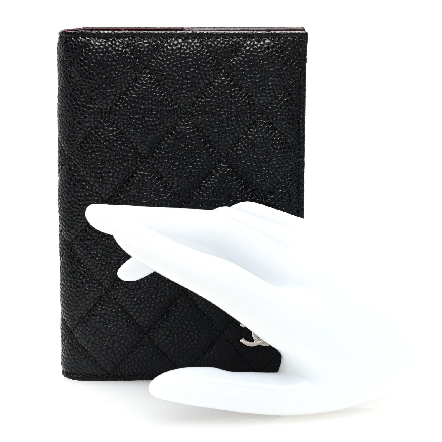 Chanel Caviar Quilted Passport Holder Black 2 of 8