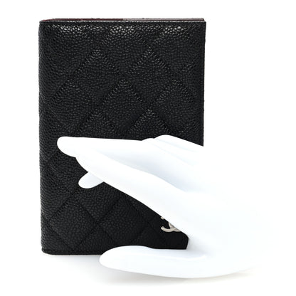 Chanel Caviar Quilted Passport Holder Black 2 of 8