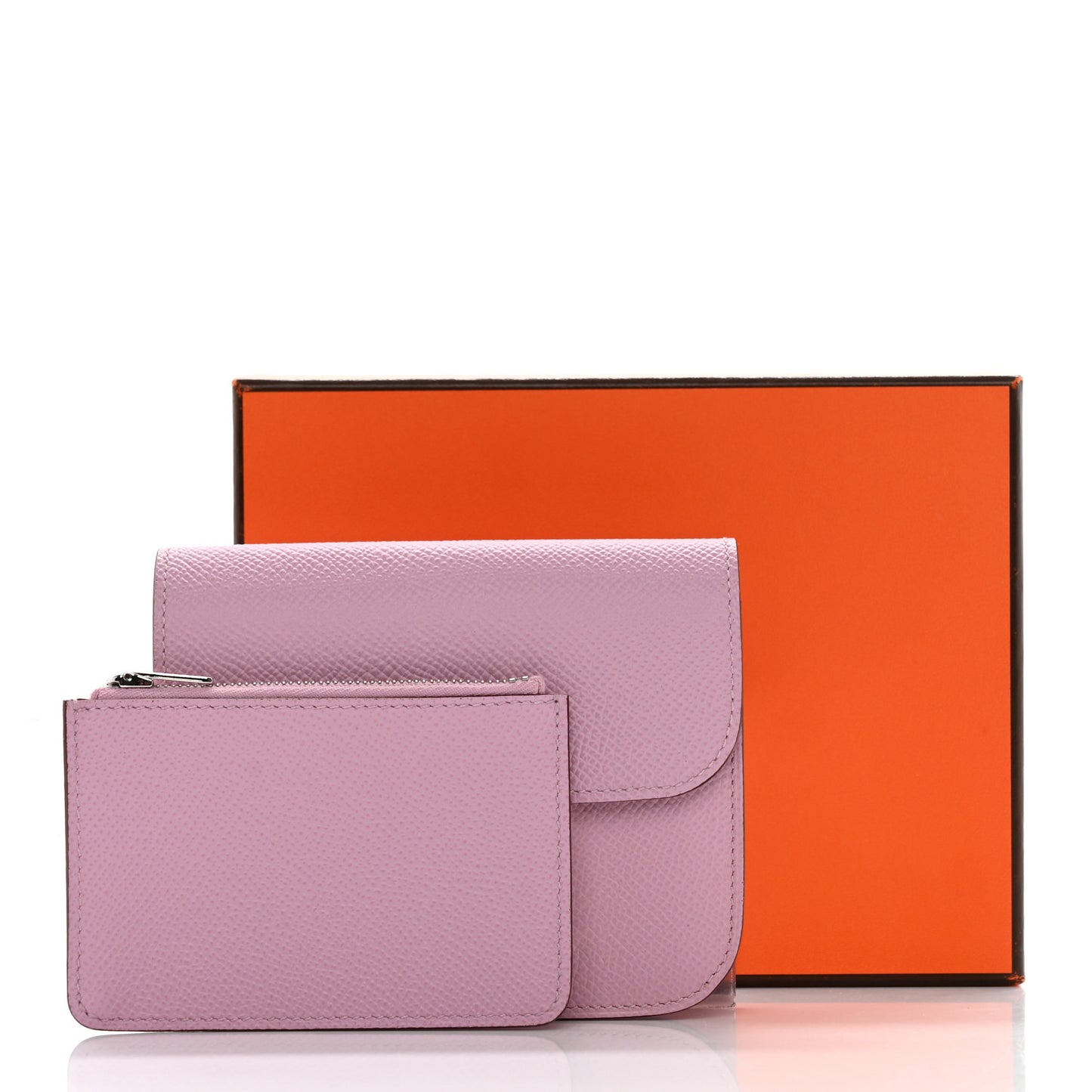 Epsom Constance Slim Wallet Mauve Sylvestre