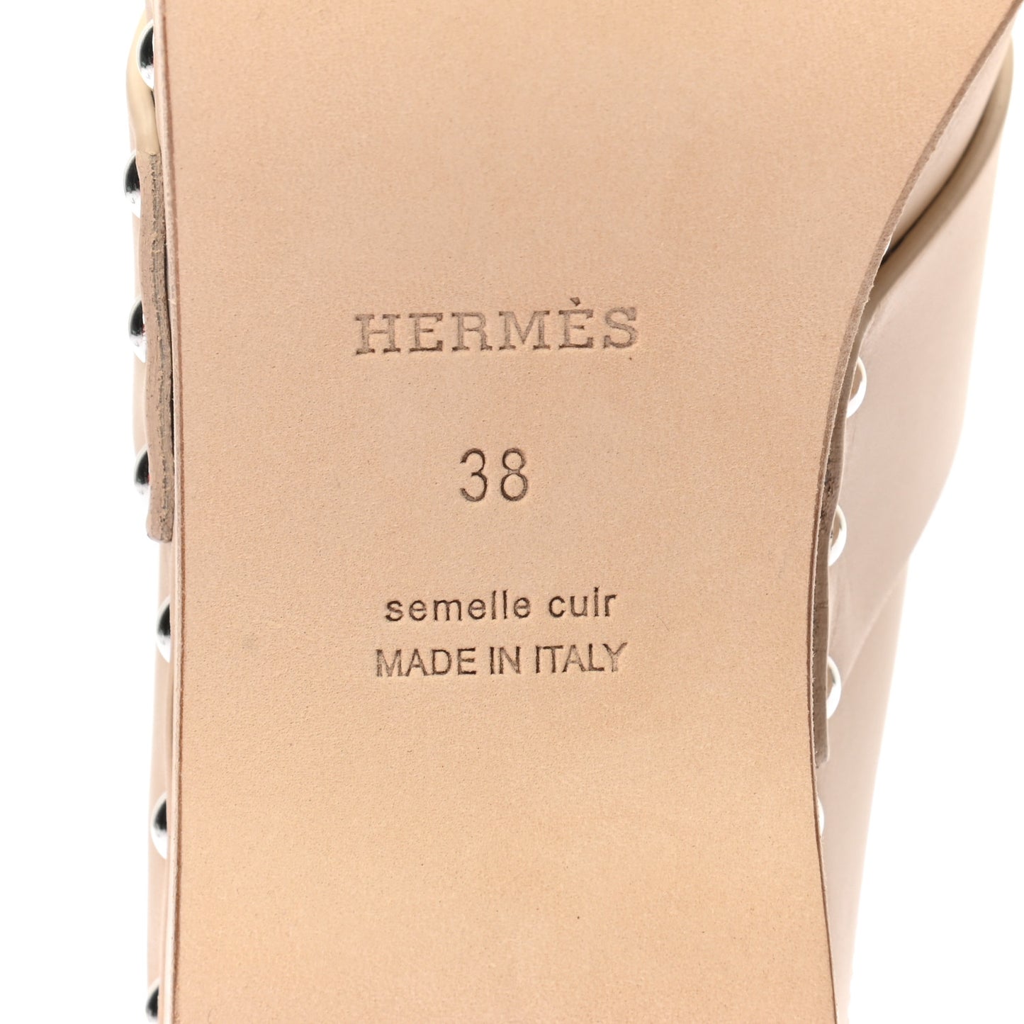 Calfskin Calya Mules 38 Hetre