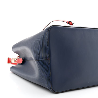 Louis Vuitton Epi Neonoe Indigo Coquelicot 9 of 10