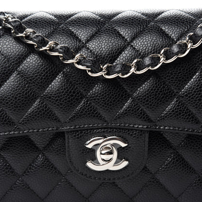 Chanel Caviar Quilted Small Double Flap Black 10 of 10