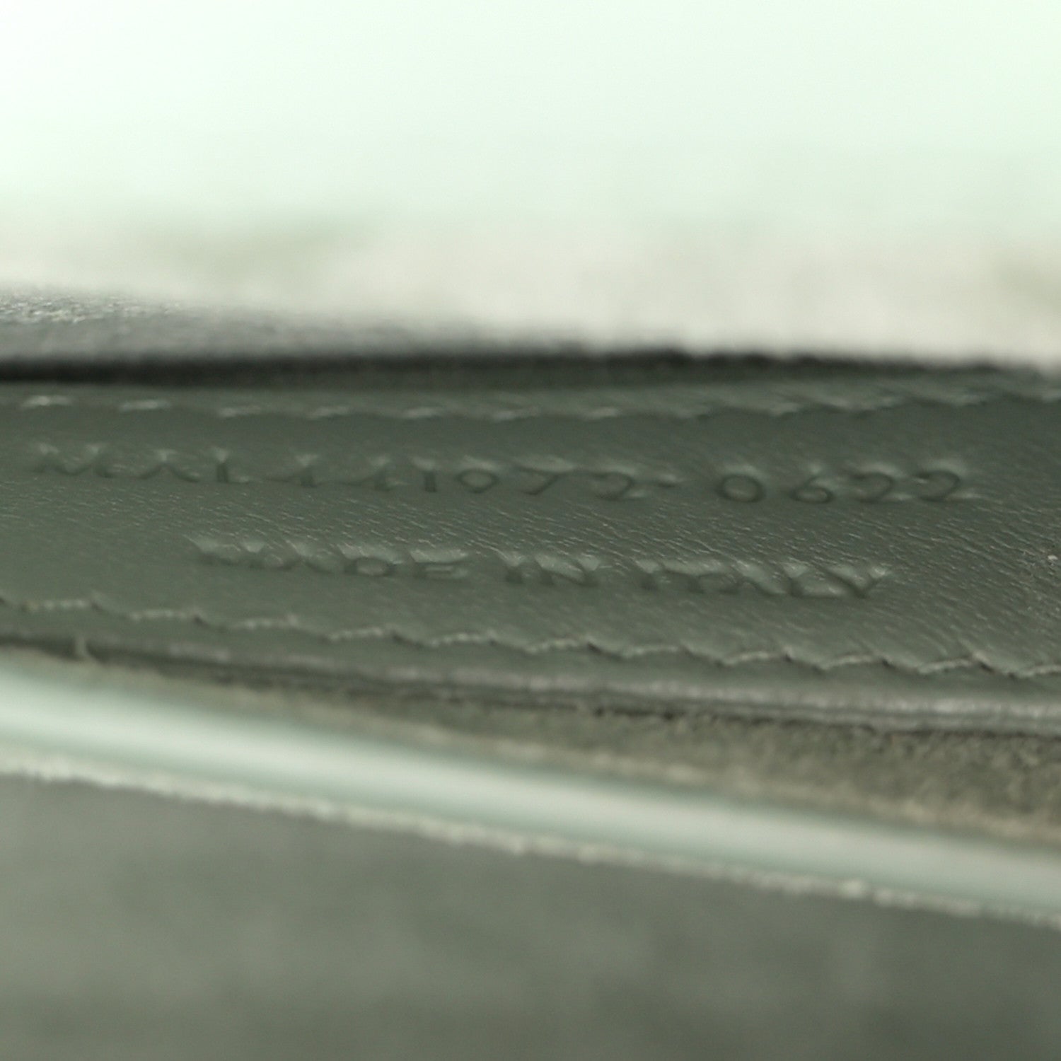 Saint Laurent Calfskin Small Monogram Sunset Vert Opaline 7 of 15