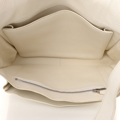 Hermes Taurillon Clemence Steve 35 White 5 of 20