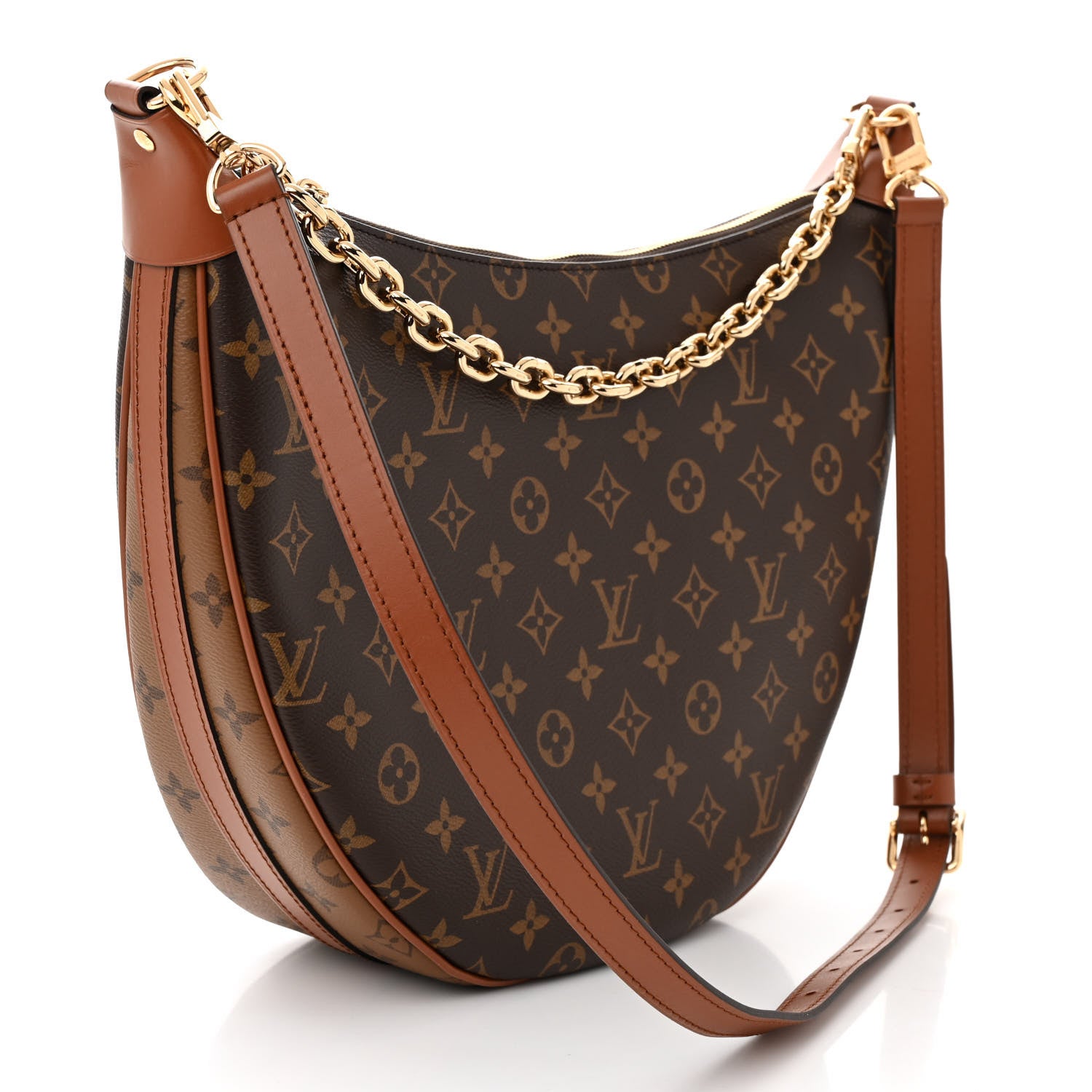 Louis Vuitton Reverse Monogram Loop Hobo 4 of 11