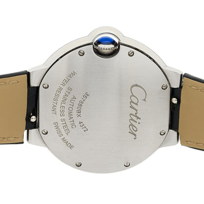 Cartier Stainless Steel Alligator 36mm Ballon Bleu De Cartier Automatic Watch 4 of 5