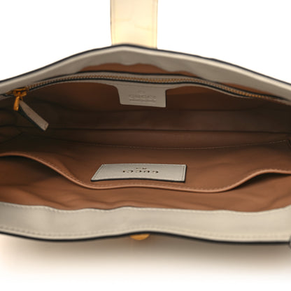 Gucci Niloticus Crocodile Himalaya Small Jackie 1961 Hobo 5 of 11
